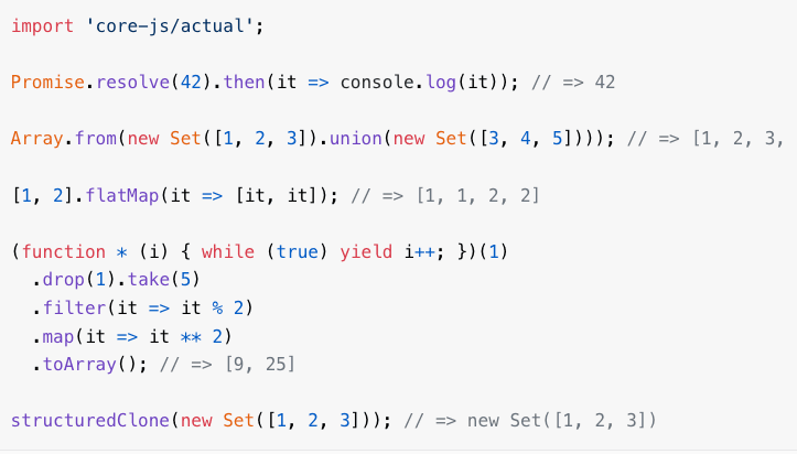 Cover Image for Browser compability with core-js and eslint